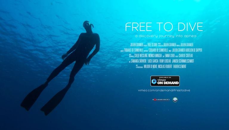 film free to dive poster